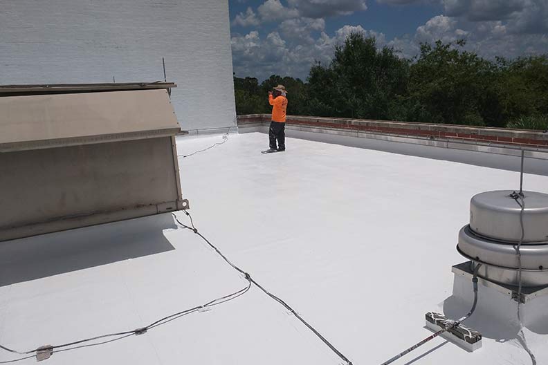 White Membrane/ TPO Roofing